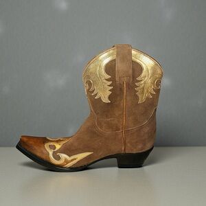 Old Gringo Women's Nevada Short Overlay Suede Western Boots Size 9